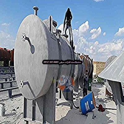 سندبلاست مخزن پالایشگاه نفت و گاز