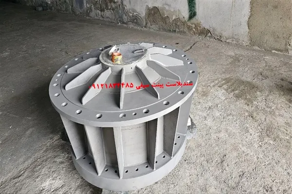 اجرای تخصصی سندبلاست و رنگ‌آمیزی اپوکسی اسپیندل در صنعت نفت و گاز