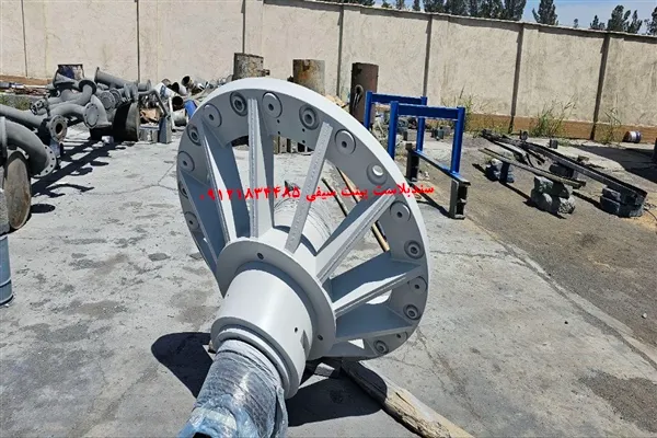 سندبلاست و رنگ‌آمیزی اپوکسی درپوش اسپیندل