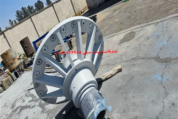 سندبلاست و رنگ‌آمیزی اپوکسی درپوش اسپیندل
