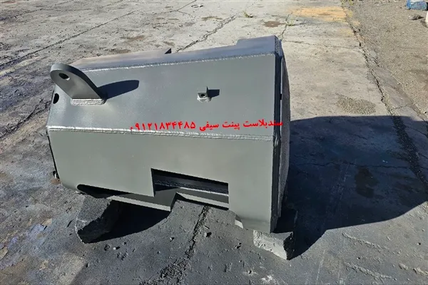 اجرای تخصصی سندبلاست و رنگ صنعتی سه‌لایه با پوشش پلی‌یورتان