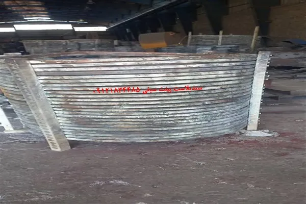 سندبلاست کویل صنعتی با عکس قبل و بعد